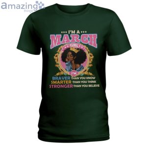 March Girl Braver Than You Know Ladies T-Shirt Product Photo 4