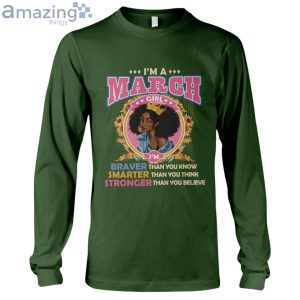 March Girl Braver Than You Know Ladies T-Shirt Product Photo 9