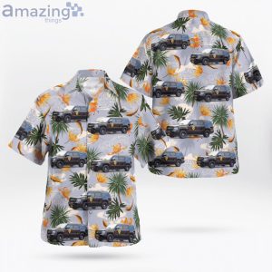 Maryland State Police Chevrolet Tahoe Hawaiian Shirt Product Photo 1