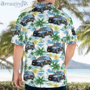 Maryland State Police Ford Police Interceptor Utility Hawaiian Shirt Product Photo 2