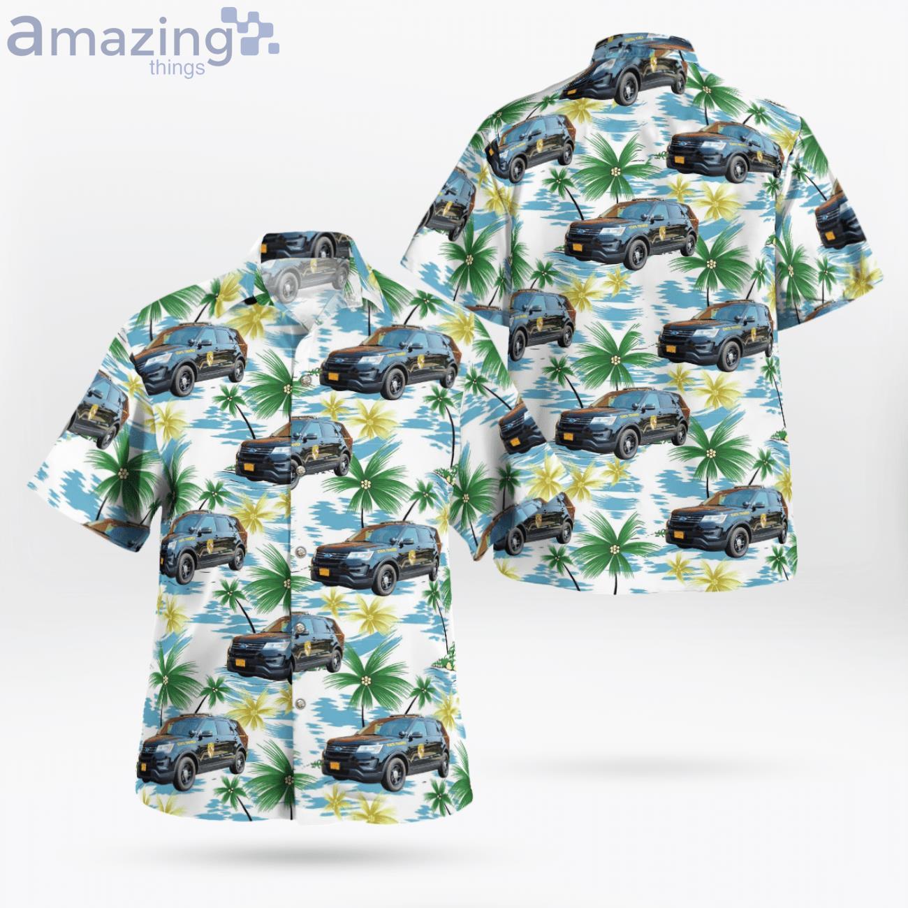Maryland State Police Ford Police Interceptor Utility Hawaiian Shirt image Maryland State Police Ford Police Interceptor Utility Hawaiian Shirt Product Photo 1 Product photo 1