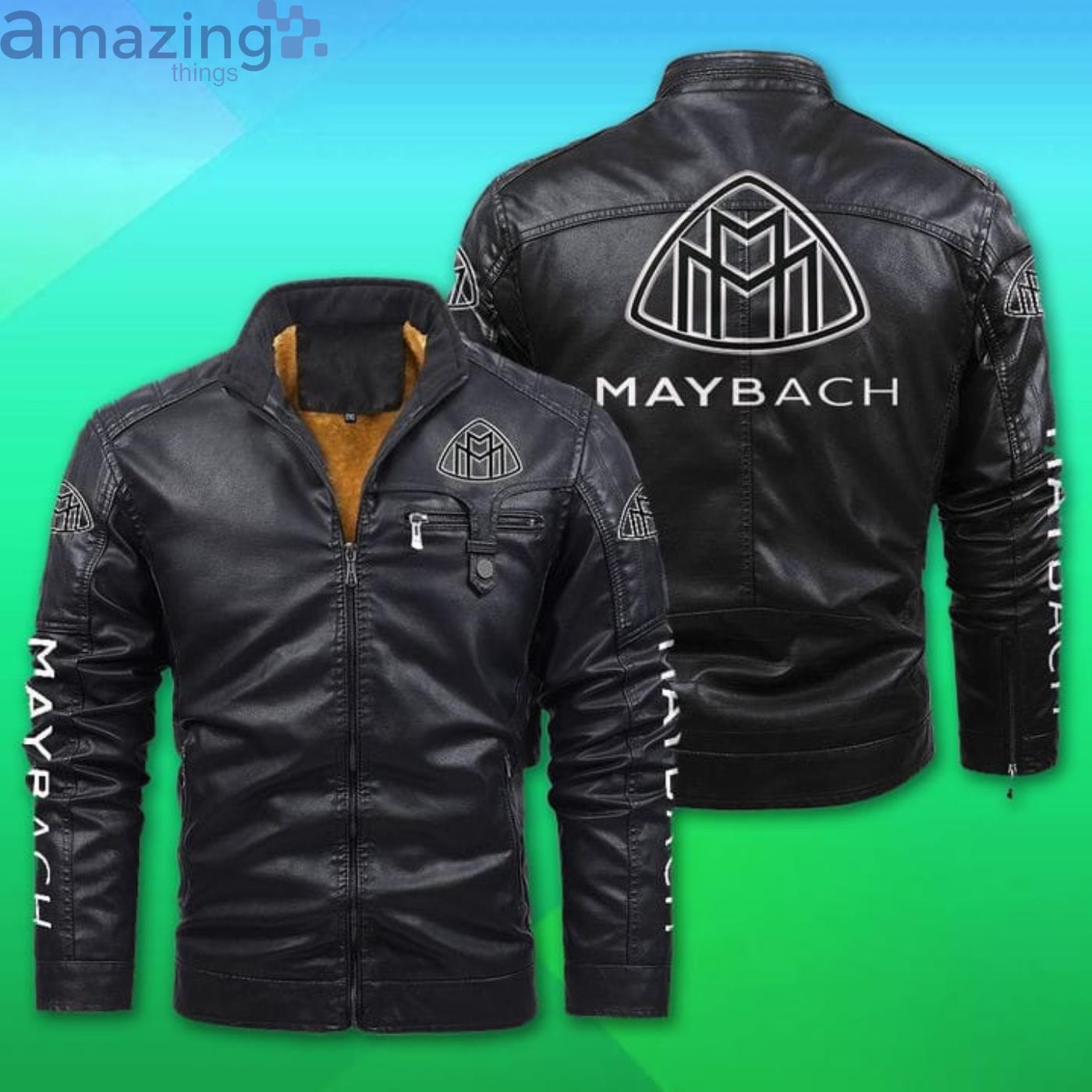 Maybach Fleece Leather Jacket Product Photo 1 Maybach Fleece Leather Jacket Product Photo 1