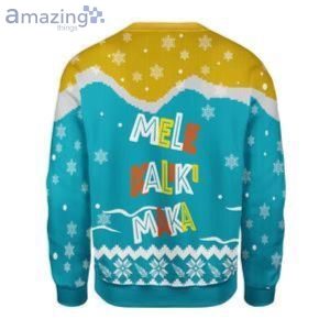 Mele Kalikimaka Surfing Santa Ugly Christmas Sweater Product Photo 2