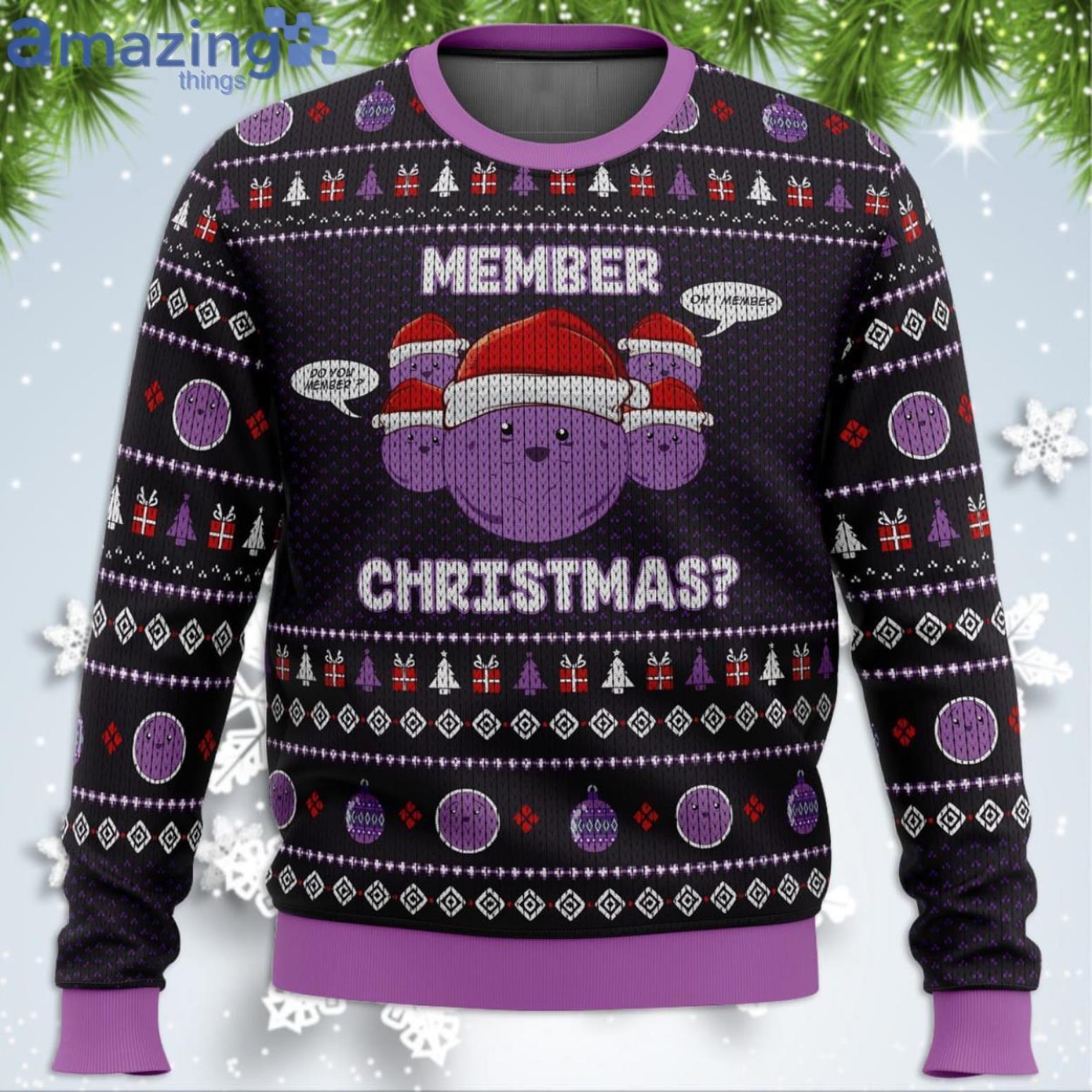 Member Berries South Park Funny Christmas Gift Ugly Christmas Sweater Product Photo 1