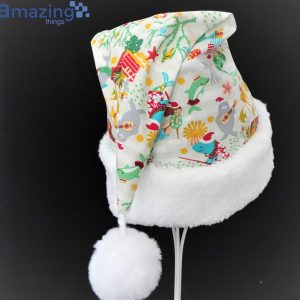 Mermaid Under The Sea Christmas Santa Hat For Adult And Child image Mermaid Under The Sea Christmas Santa Hat For Adult And Child Product Photo 4