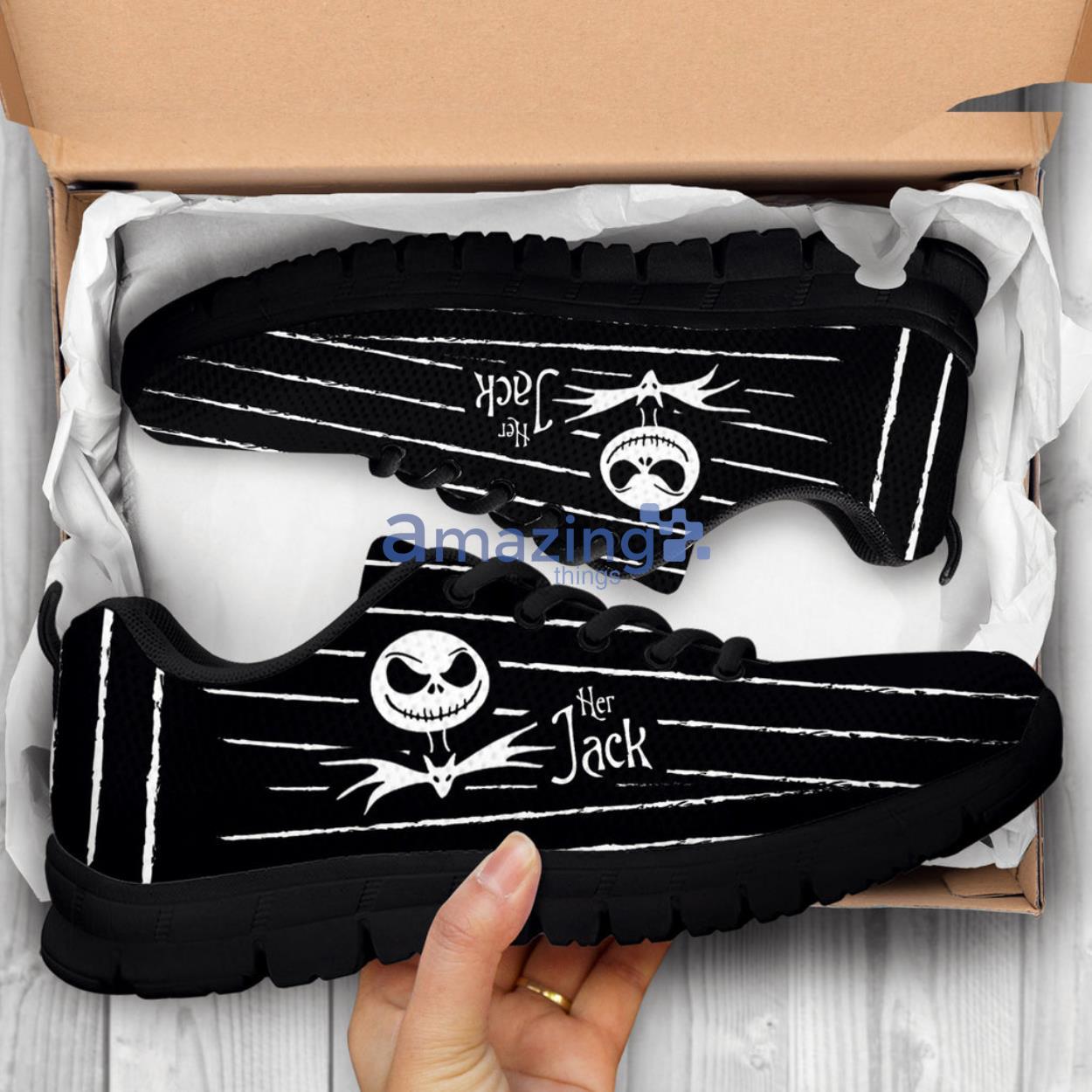 Mesh Running Shoes Jack And Sally Couple Sneaker Product Photo 1