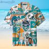 Miami Dolphins Illustration Fans Gift Logo Sport Lover Hawaiian Shirt