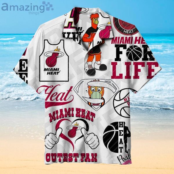 Miami Heat Fans Gift Logo Sport Lover Hawaiian Shirt Product Photo 1