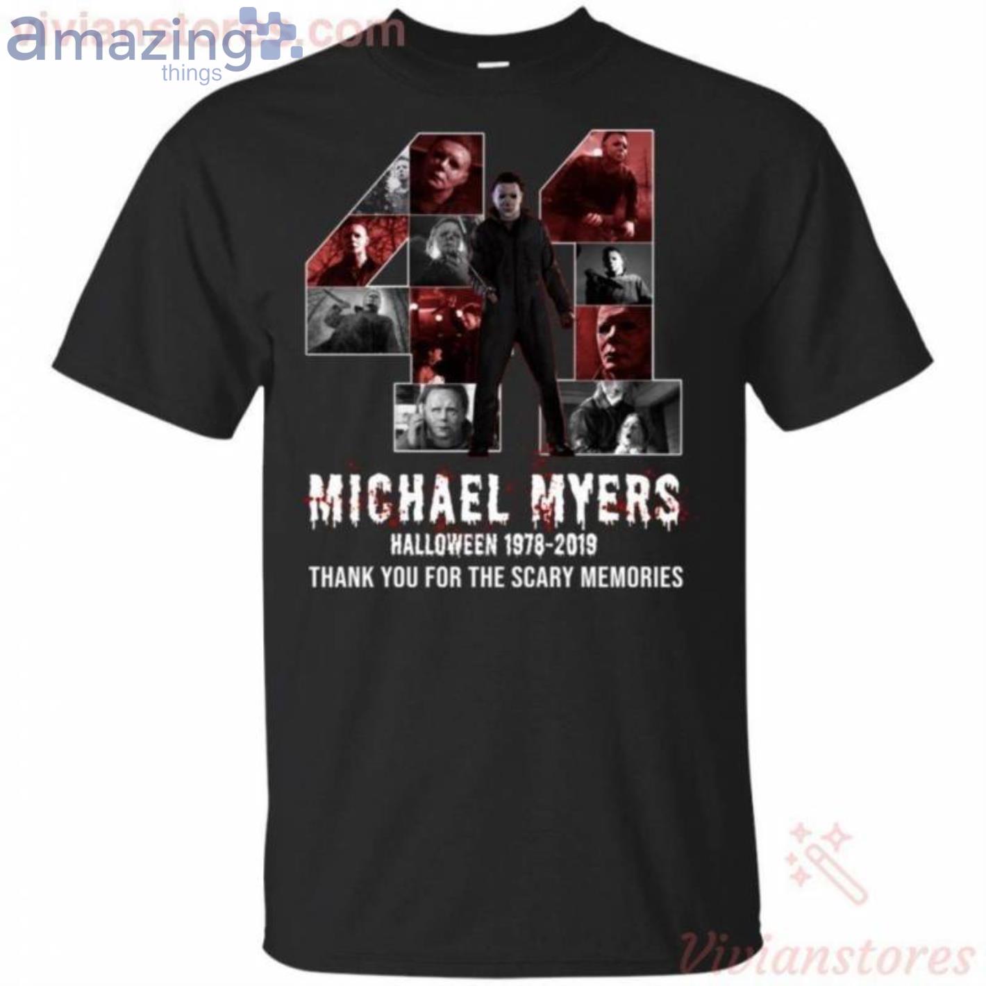 Michael Myers 41 Years Of Anniversary Halloween T-Shirt Product Photo 1