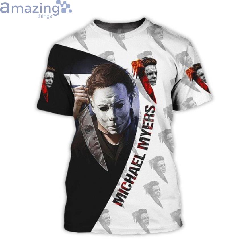 Michael Myers Halloween Gift Halloween 3D T-Shirt Product Photo 1