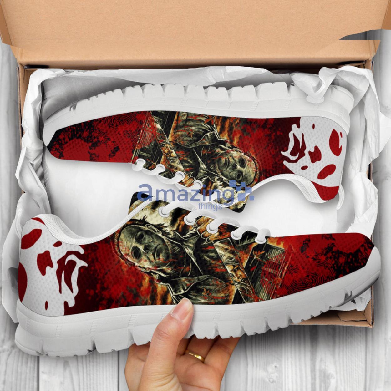 Michael Myers Halloween Gift Sneaker Product Photo 1