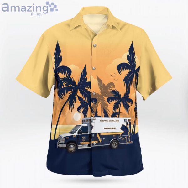 Milford New Hampshire Milford Ambulance Service Hawaiian Shirt Product Photo 2