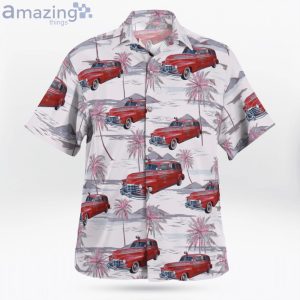Milwaukee Wisconsin Milwaukee Fire Department 1947 Cadillac Sayers & Scovill Ambulance Hawaiian Shirt image Milwaukee Wisconsin Milwaukee Fire Department 1947 Cadillac Sayers & Scovill Ambulance Hawaiian Shirt Product Photo 2