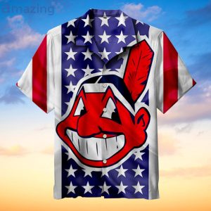 Mlb Cleveland Indians All Over Print Funny Hawaiian Shirt Product Photo 1