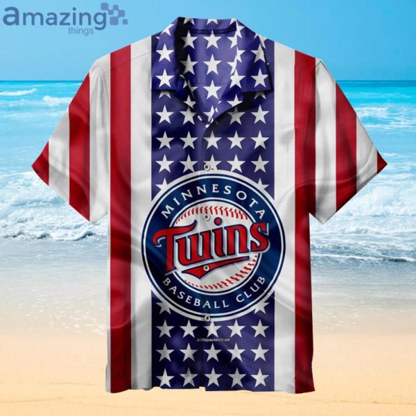 Mlb Kansas City Royals American Flag Fans Gift Logo Sport Lover Hawaiian Shirt Product Photo 1