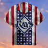 Mlb Tampa Bay Rays American Flag Fans Gift Logo Sport Lover Hawaiian Shirt