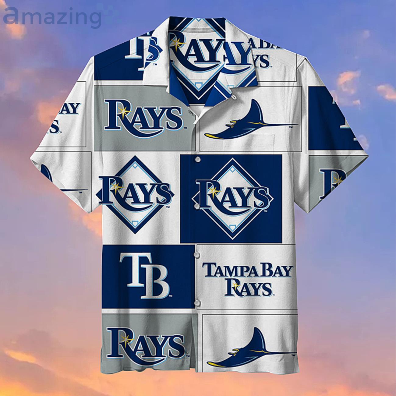 Mlb Tampa Bay Rays Fans Gift Logo Sport Lover Hawaiian Shirt