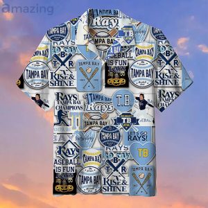 Mlb Tampa Bay Rays Fans Gift Logo Sport Special Hawaiian Shirt Product Photo 1