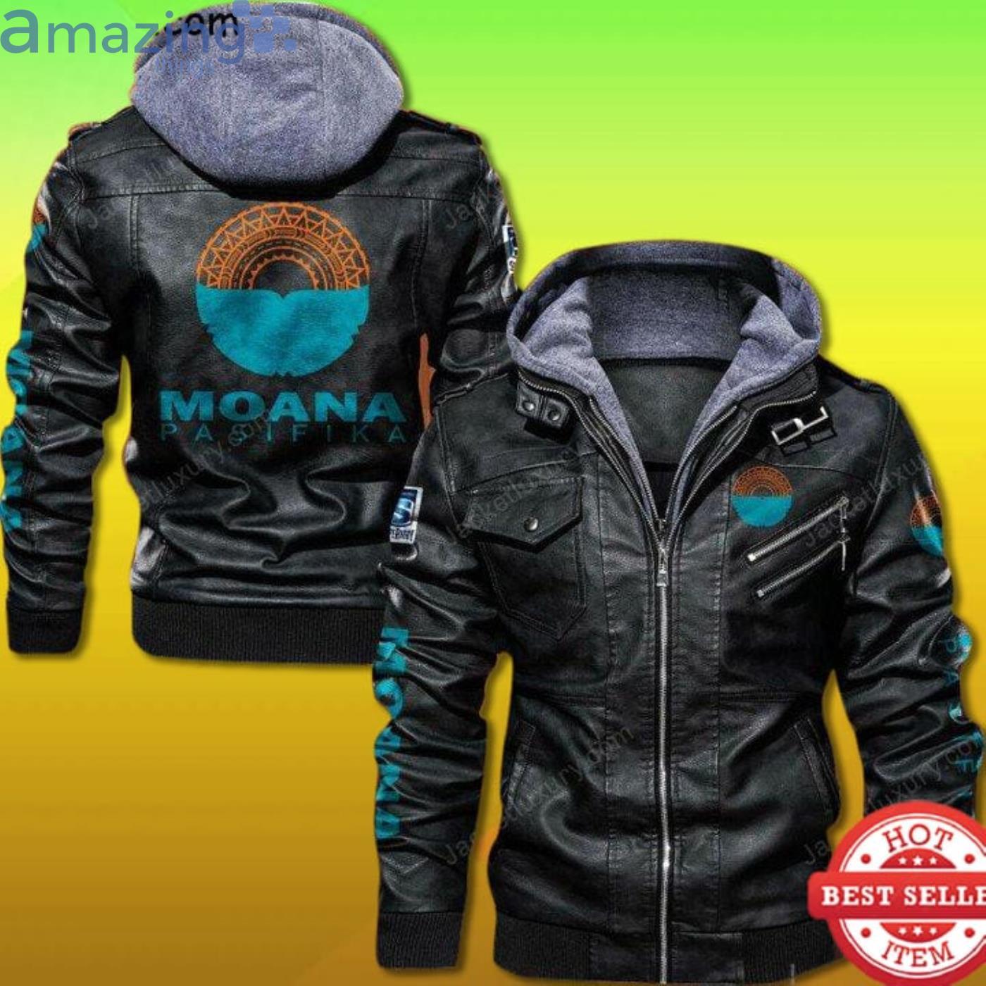 Moana Pasifika 2D Trending Leather Jacket Product Photo 1