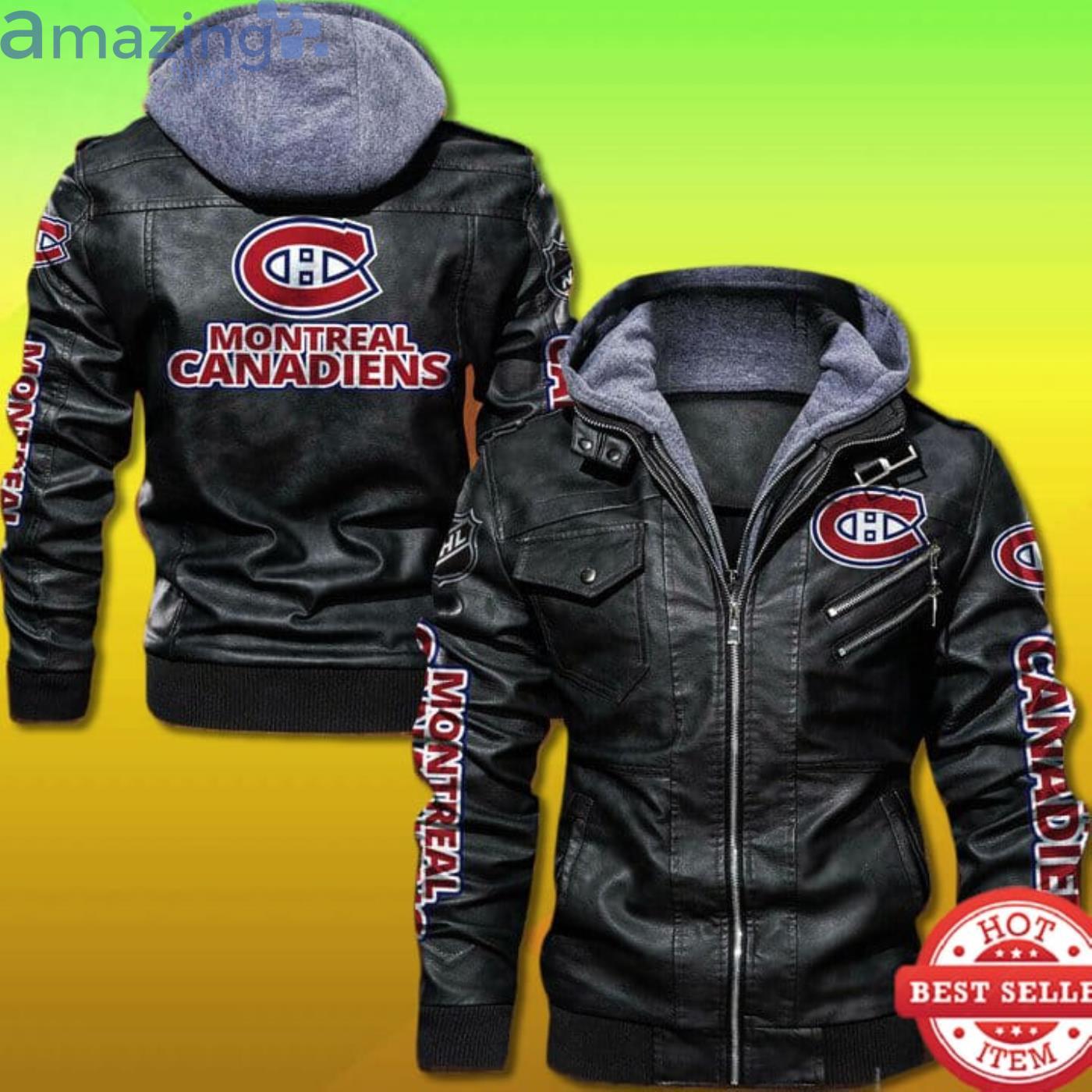 Montréal Canadiens 2D Trending Leather Jacket Product Photo 1