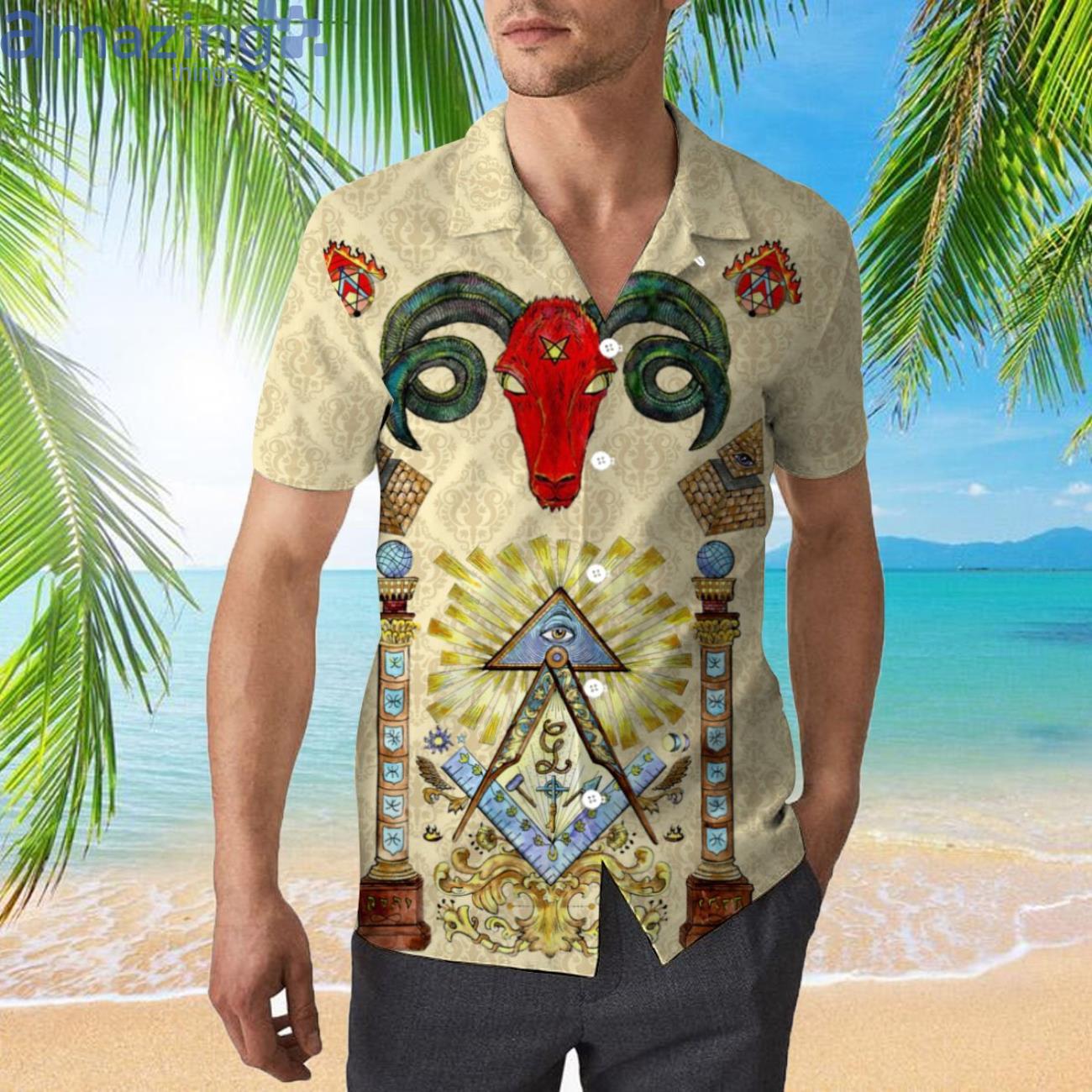Masonic hawaiian shirt Clearance