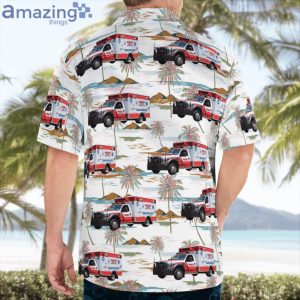 Nanuet New York Nanuet Ems Ford Horton Ambulance Hawaiian Shirt Product Photo 4