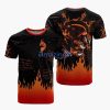 Naruto Movie Kurama Anime Merch Costume Printed 3D T-Shirt