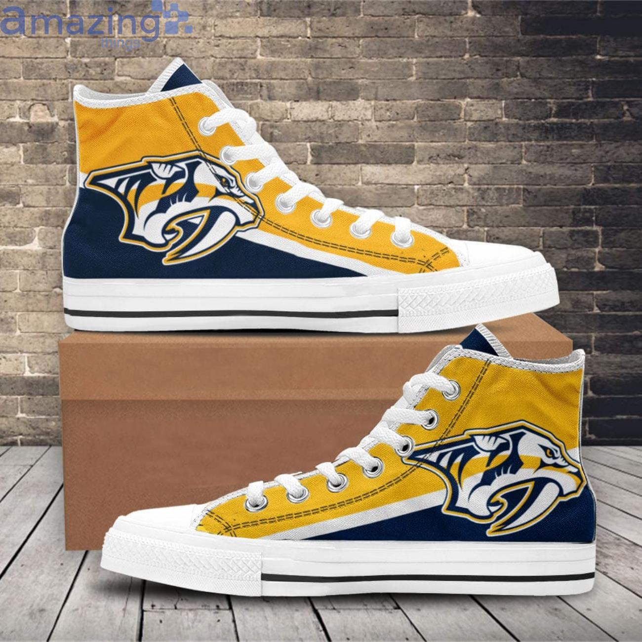 Nashville Predators Team Sport Lover High Top Shoes