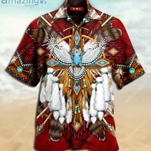 Native American Owl Unisex Fans Gift Logo Sport Lover Hawaiian Shirt