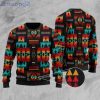 Native Tribes Pattern Native American Christmas Ugly Sweater