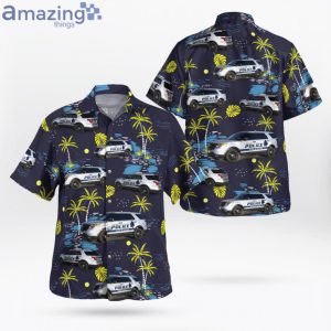 Nevada Fallon Police Department Ford Explorer Hawaiian Shirt Product Photo 1
