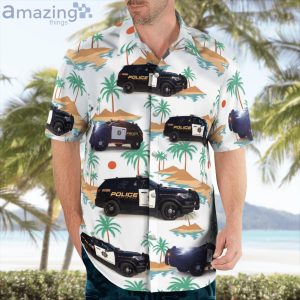 Nevada Reno Police Department Ford Explorer Hawaiian Shirt Product Photo 3