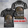 Never Underestimate An Old Man Who Was Born In December Viking Blood 3D T-Shirt