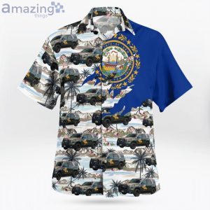 New Hampshire State Police Ford Explorer Hawaiian Shirt Product Photo 2