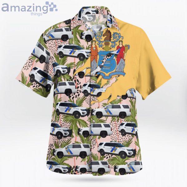 New Jersey State Police Ford Explorer Car Lover Hawaiian Shirt Product Photo 2