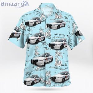 New York Nassau County Highway Patrol Ford Police Interceptor Hawaiian Shirt Product Photo 2
