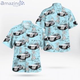 New York Nassau County Highway Patrol Ford Police Interceptor Hawaiian Shirt Product Photo 3 Product photo 2