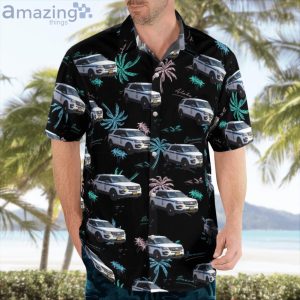 New York State Emergency Medical Services 2017 Ford Police Interceptor Utility Hawaiian Shirt Product Photo 4