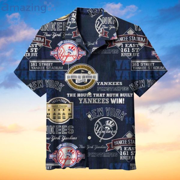 New York Yankee Fans Gift Logo Sport Lover Hawaiian Shirt Product Photo 1