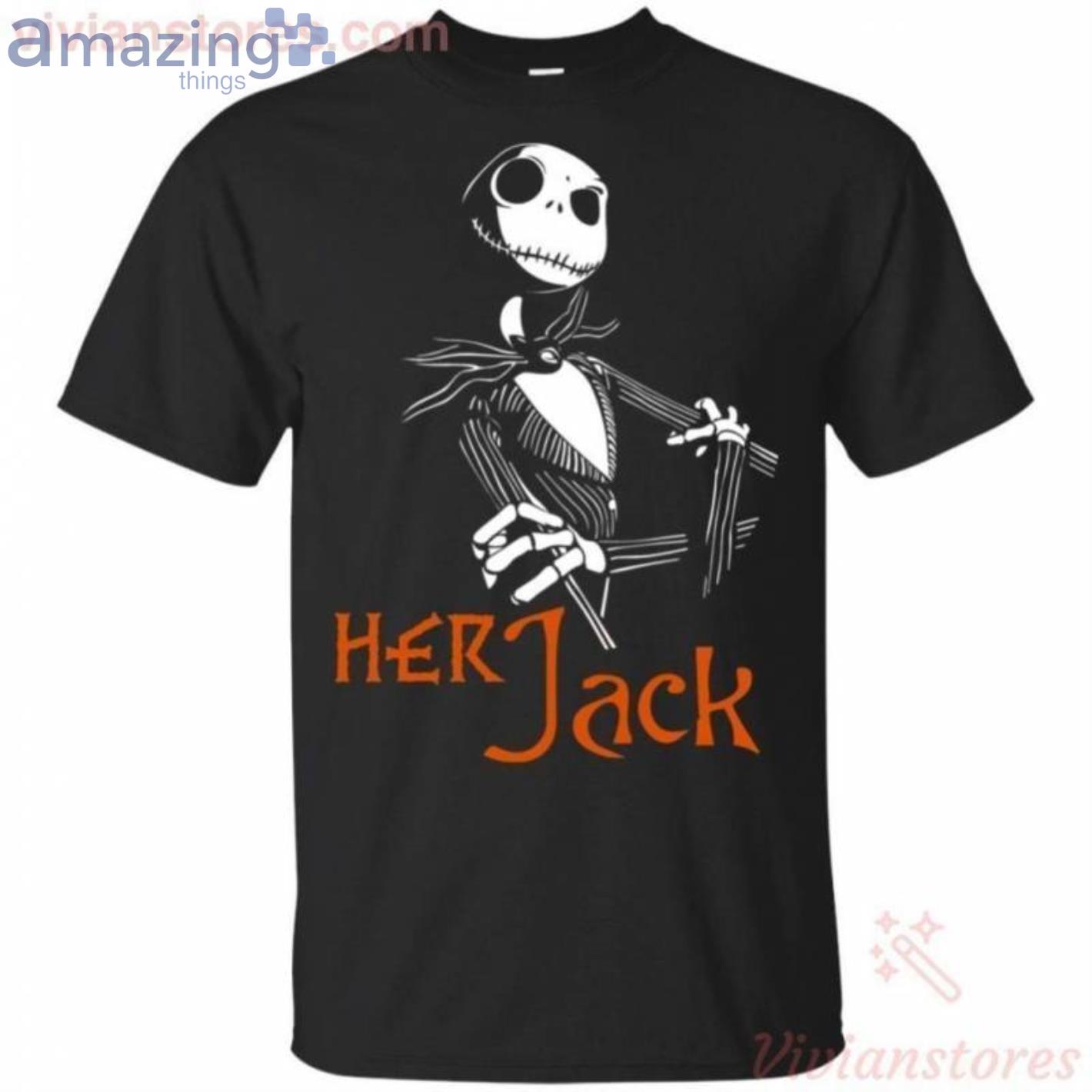 Nightmare Before Christmas Her Jack T-Shirt Product Photo 1