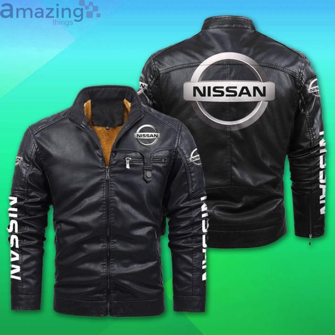 Nissan Fleece Leather Jacket Product Photo 1 Nissan Fleece Leather Jacket Product Photo 1