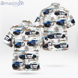 North Brunswick Police Department Dodge Charger Rmp Hawaiian Shirt Product Photo 1