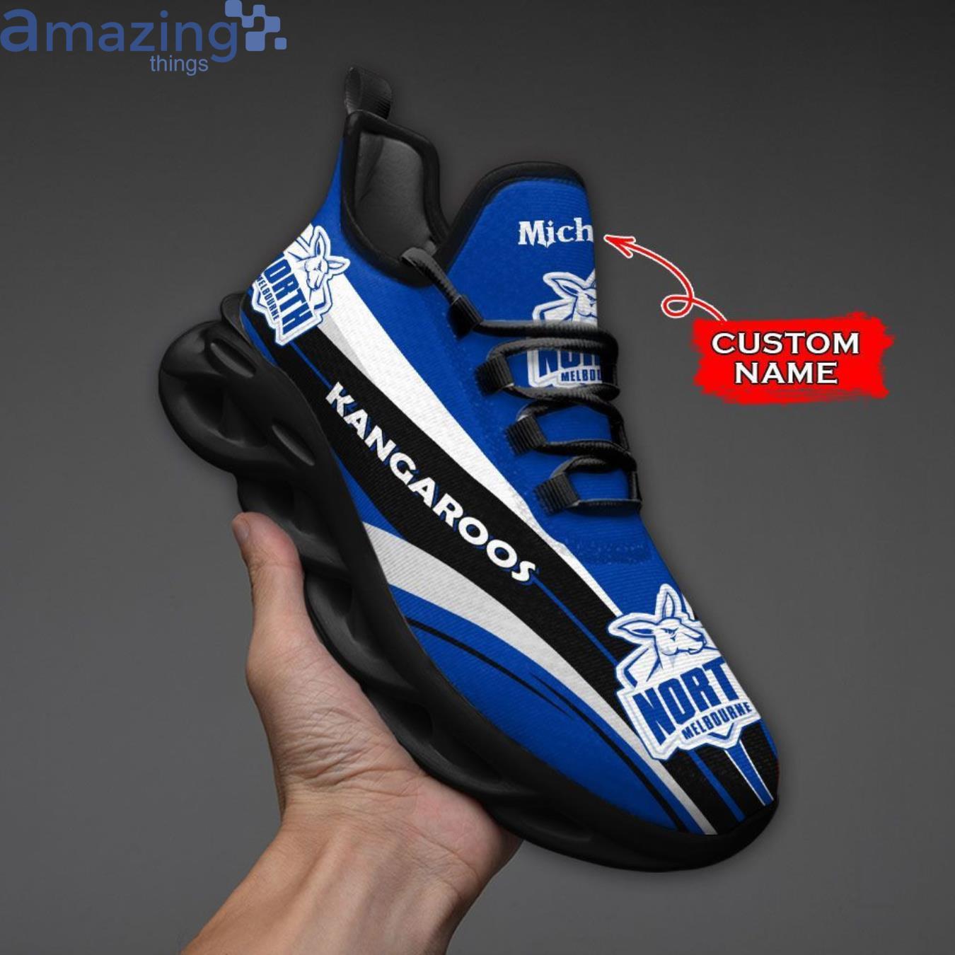 North Melbourne Kangaroos Max Soul Sneaker Personalized Name image North Melbourne Kangaroos Max Soul Sneaker Personalized Name Product Photo 8