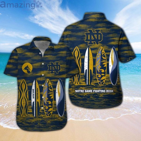 Notre Dame Fighting Irish Fans Hawaiian Shirt For Men Womenproduct photo 1