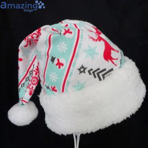Novelty Holiday Stripe Christmas Santa Hat For Adult And Child Product Photo 1