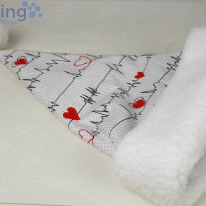 Nurse Medical Ekg Heart Christmas Santa Hat For Adult And Child Product Photo 3