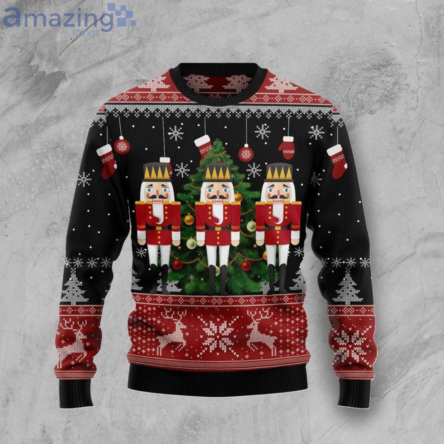 Nutcracker Christmas Tree Christmas Ugly Sweater