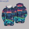 Octopus And Star All Over Print 3D Hoodie