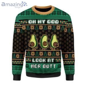 Oh My God Look At Her Ugly Christmas Sweater Product Photo 1