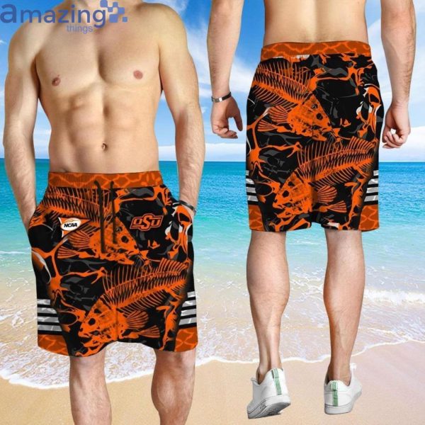 Oklahoma State Cowboys Fishing Fans Hawaiian Shirt For Men Womenproduct photo 4